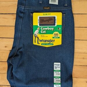 Wrangler Men's Slim Fit Cowboy Cut Jeans - Blue